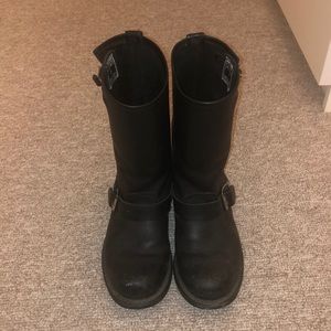 Black Frye boots